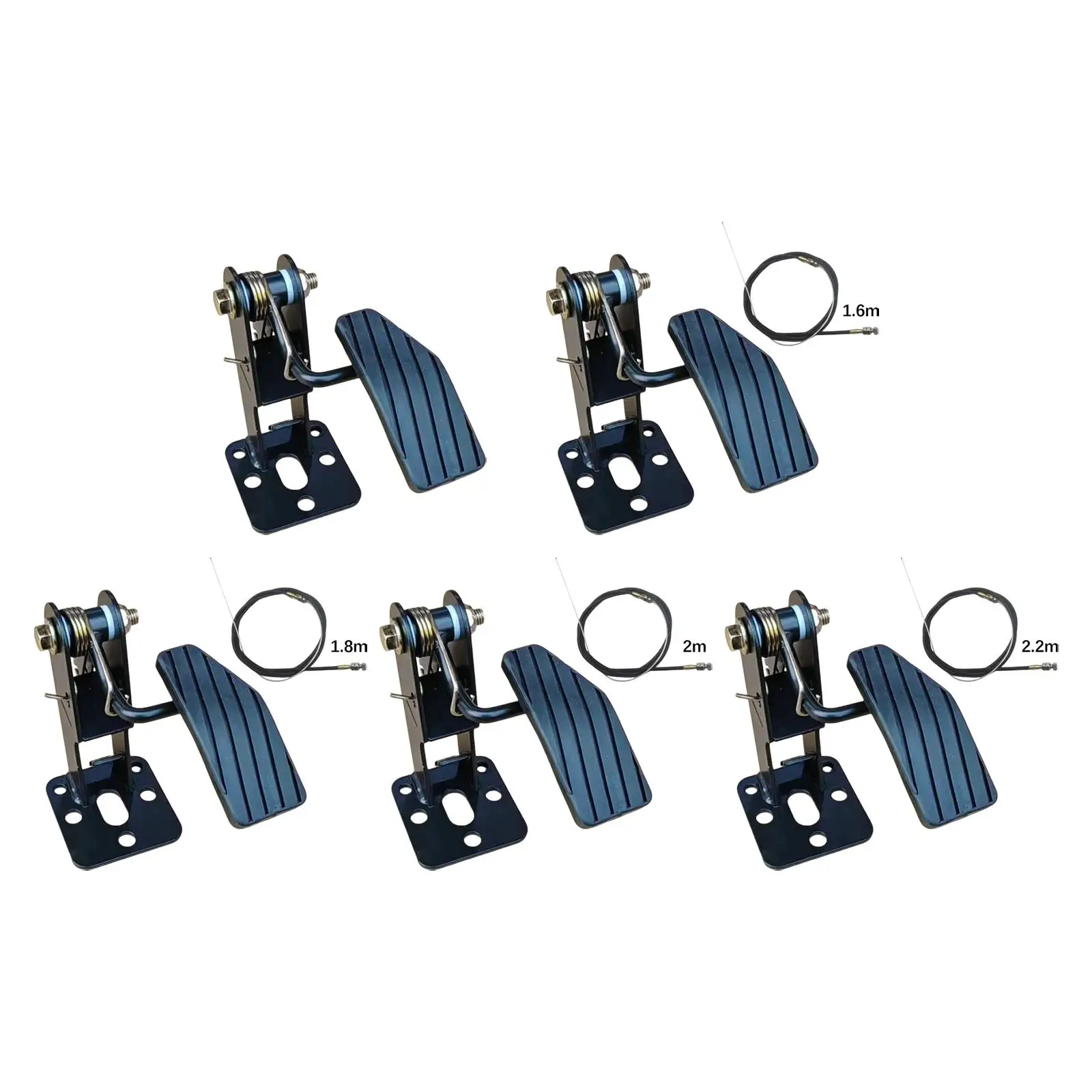

Foot Throttle Accelerator Pedal Assembly Metal Compatible for Tricycle and Three Wheeler Modification