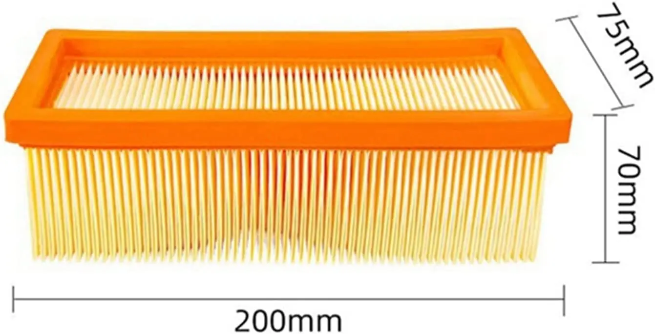 Моющийся фильтр, подходящий для Karcher SE 2001 SE 3001 SE 5100 SE 6100 A2801 Plus, запасные части для пылесоса