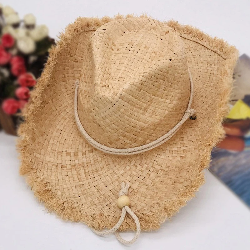 chapeau-de-paille-lafite-pour-homme-protection-solaire-estivale-style-cowboy-chapeau-de-plage-tresse-a-large-bord-decontracte-unisexe-printemps-ete