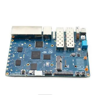 Banana Pi R3 MediaTek MT7986 Quad Core ARM Cortex A53+MT7531 2GB RAM Wi-Fi 6/2,5GbE SFP Entwicklungsboard