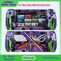 For Asus Rog Ally Console Case Stickers Cover  Full Set Protective Skin Decal for Rog Ally Handheld Gaming Protector Accessories