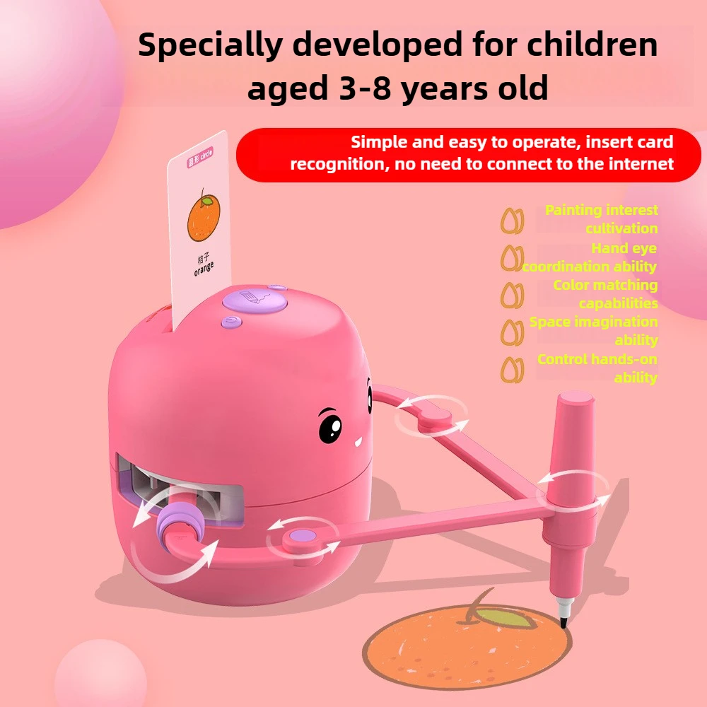 

Innovative Automatic Drawing Robot, Painting Toy with Smart Technology, Child Development Companion