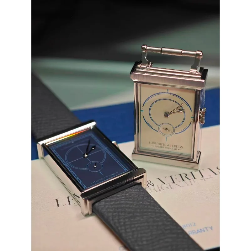 Private custom small square quartz movement square watch