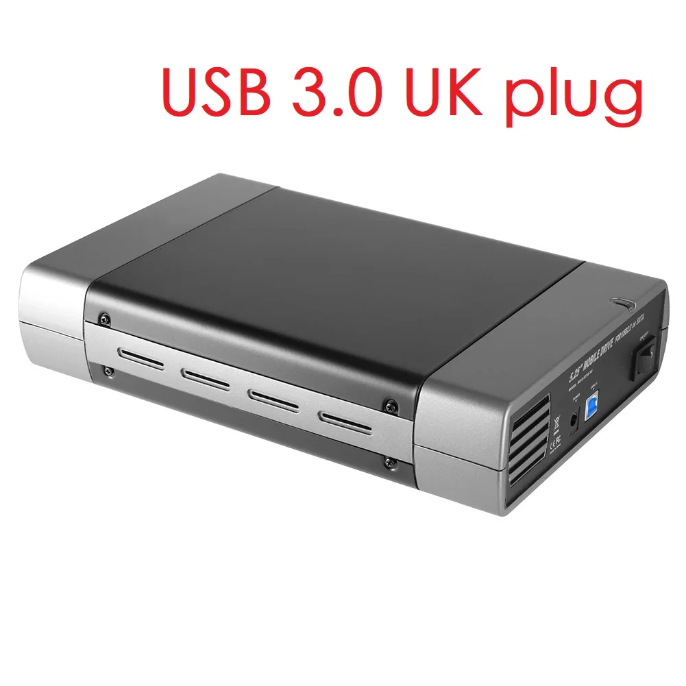 5.25 بوصة USB 3.0 SATA محرك الأقراص الضوئية الخارجية الضميمة صندوق محول لنظام التشغيل Windows 7 لأجهزة Mac PC #5
