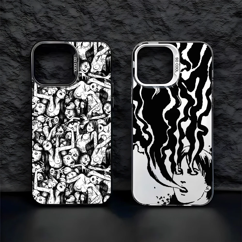 Japan Junji Ito Terror Case per Xiaomi Redmi A1 13C 9C 9T Note 7 8 9 9S 10 11 12 13 Pro K60 Ultra 5G Cover posteriore antiurto opaca