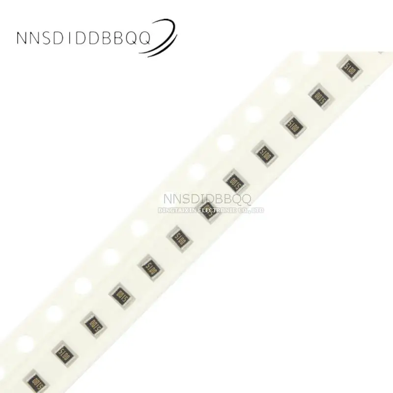 50PCS 0805 Chip Resistor 510Ω(5100) ±0.5%  ARG05DTC5100 SMD Resistor Electronic Components