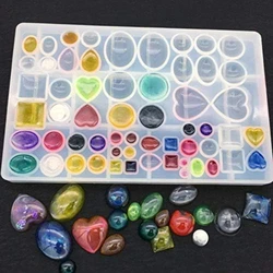 UV Epoxy Resin Mold Pendant Mold Handmade DIY Jewelry Craft Making Silicone Mold Accessories