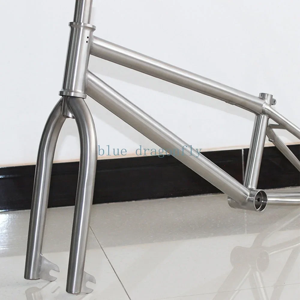 Bike Part Factory Hot Sale Titanium  Cycle Stunt Bike Frame Bicycle Accessories 16/20 Inch