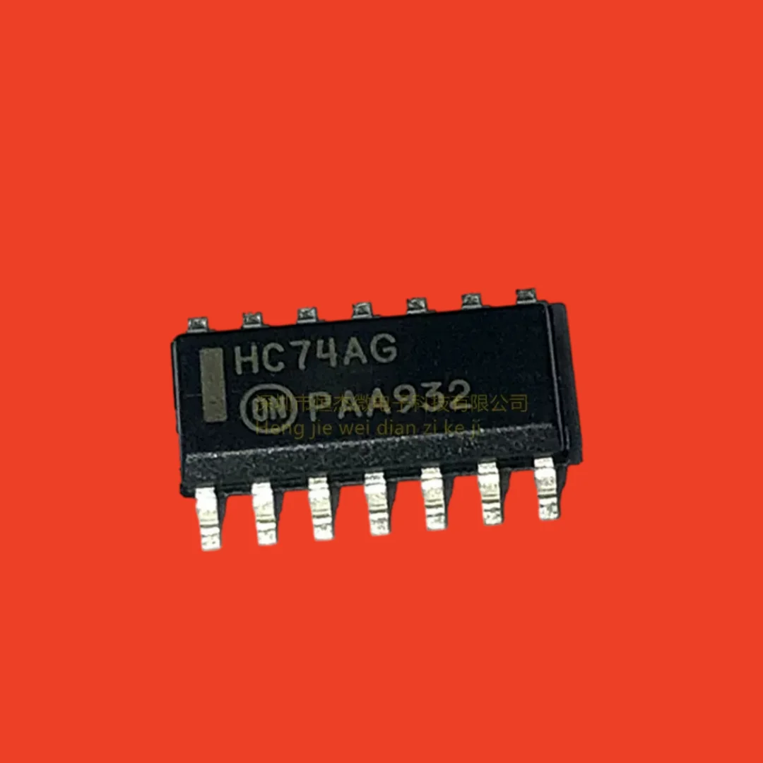 10PCS/new original MC74HC74ADR2G HC74AG HC74A SOP14 chip logic chip