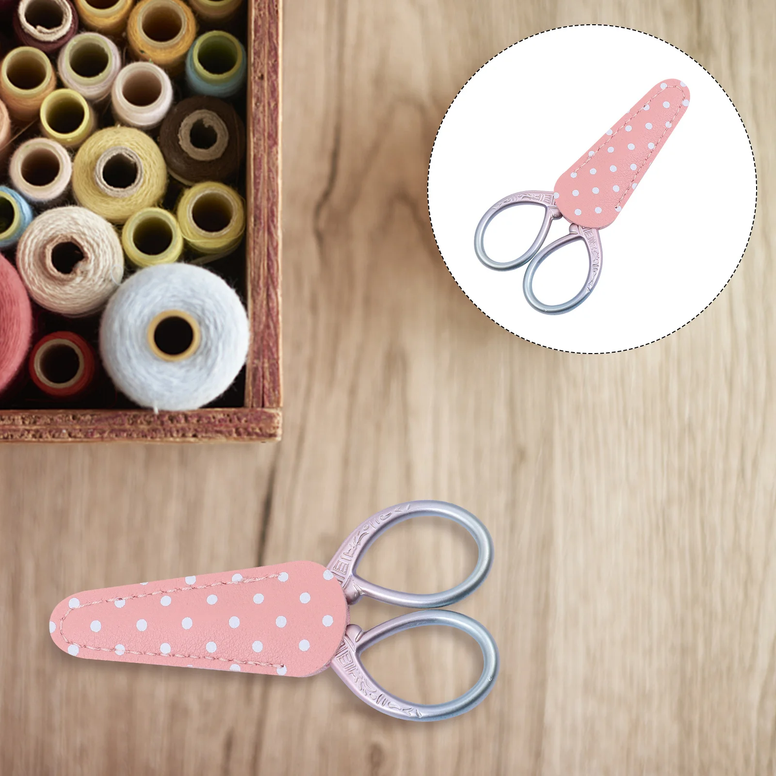 

1 set Embroidery Scissors High-Quality Metal Handle Sharp Tip For Sewing Needlework Craft Cutting Thread Paper Diy