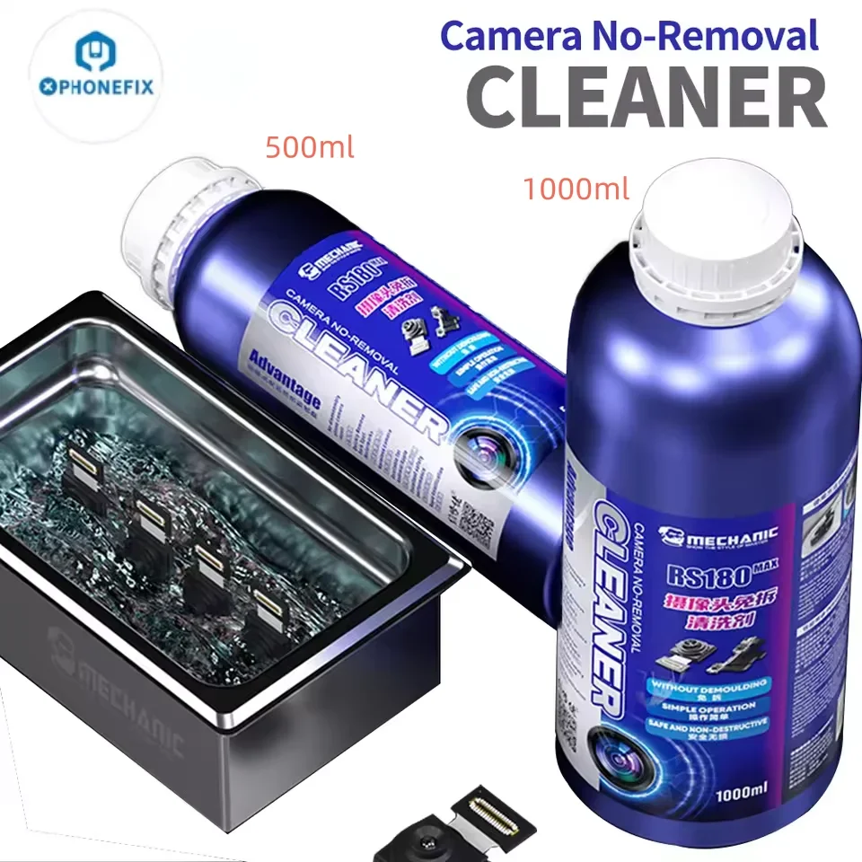휴대폰 후면 카메라용 MECHANIC 비 제거 클리너 빠른 제거 검은 반점 및 워터마크 내부 카메라를 새롭게 제거 손상 없음
