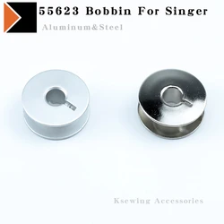 10PCS 55623A / 55623S  Bobbin For Singer 20U 191D 491D 591D 306K, JUKI DDL-5550 8500 Consew 103 105 Sewing Machine Accessories