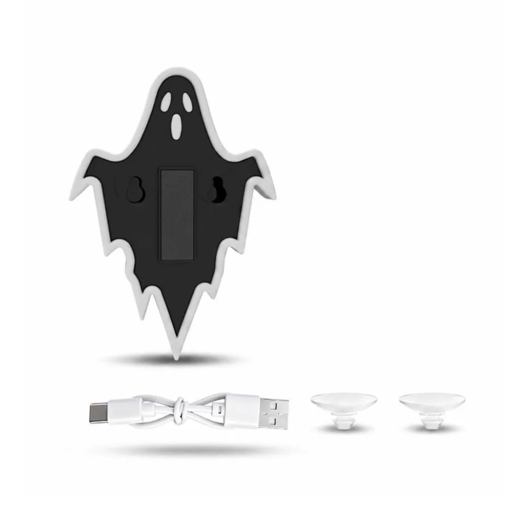 Wireless Car Bat Shaped Ambient Lamp Dynamic Gradient Multi-modes Car Window Neon Light RGB Color Suction Cup Mount
