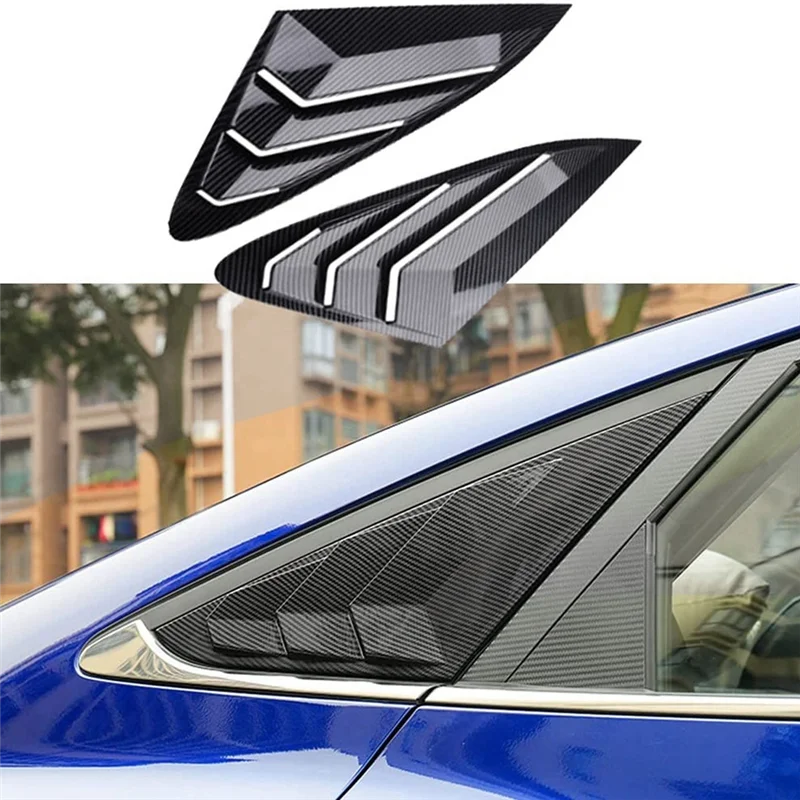 

ABHY-2X Rear Side Window Quarter Louver Cover For KIA K5 2020 2021 2022