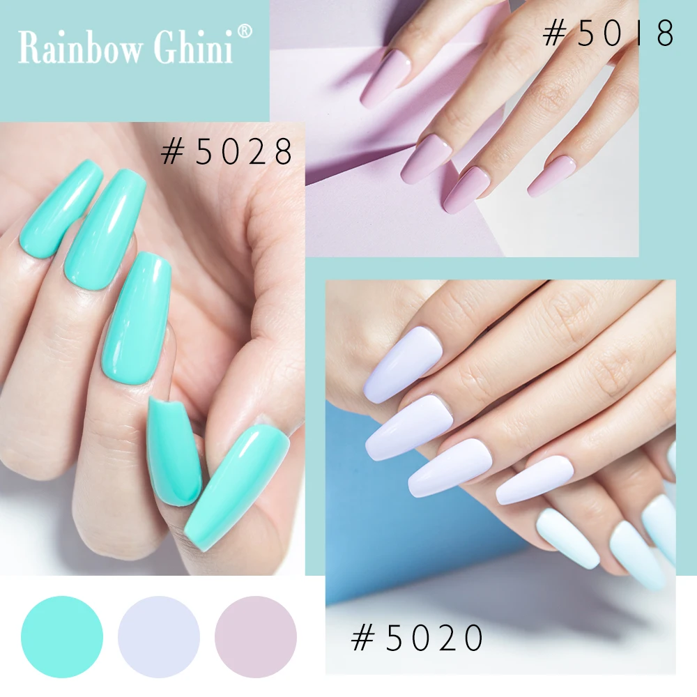 RG Macaroon 15MLเล็บเจลสีสวยกึ่งถาวรVarnishes Soak OffเจลUV LEDฐานSuper Top Matte Coatเจล