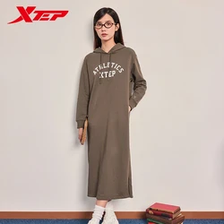 Xtep Dresses For Women Autumn Soft Trendy Retro Warm Comfortable Tops 876328810114