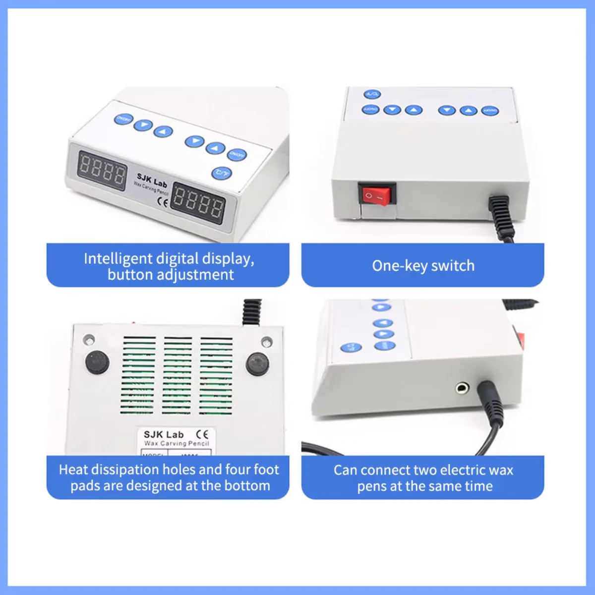 Dental Laboratory Electric Wax Knife Digital Mini Ultra Thin Carving Waxer Pencil Carver Machine