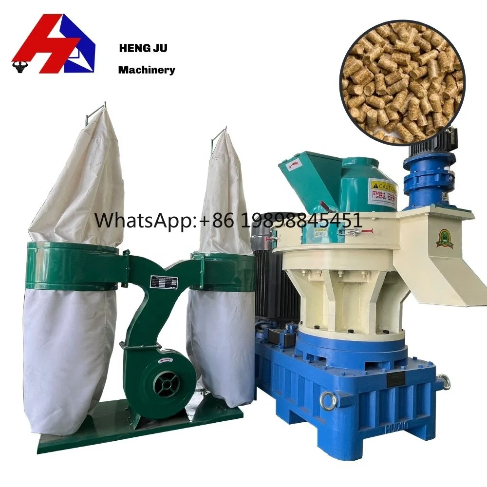 

1-30t/h Capacity Biomass Pellet Production Line Wood Pellet Machine for Straw Sawdust Ring Die Type