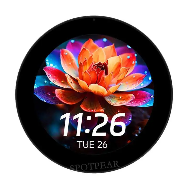 Waveshare ESP32-P4 WIFI6 3.4인치 LCD 원형 디스플레이 4인치 터치스크린 듀얼 마이크 Wi-Fi 6/Bluetooth 5(LE) 지원