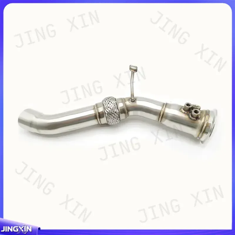 Picture 3: Custom for BMW DPF Exhaust Downpipe Closed Off Pipe M57 N2 Engine 330D 325D 530D E90 E60 Diesel Performance Removal Tool