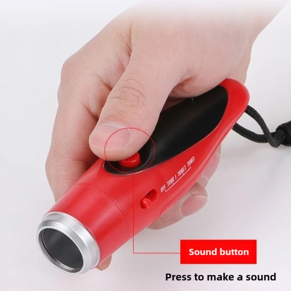 Exercise130dB high pitch Exercise Electronic Whistle with 3 Tones for Referee Sports Coaching Pet Training Football Basketball