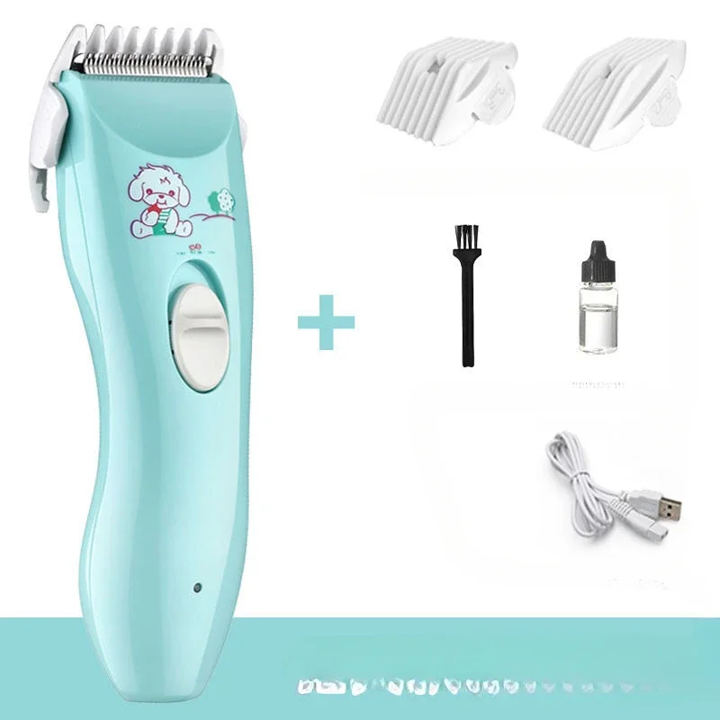 Quiet Silent Hair Trimmer for Babies -  with Electric Hair Clippers for Infants Safe and Precise Shaving