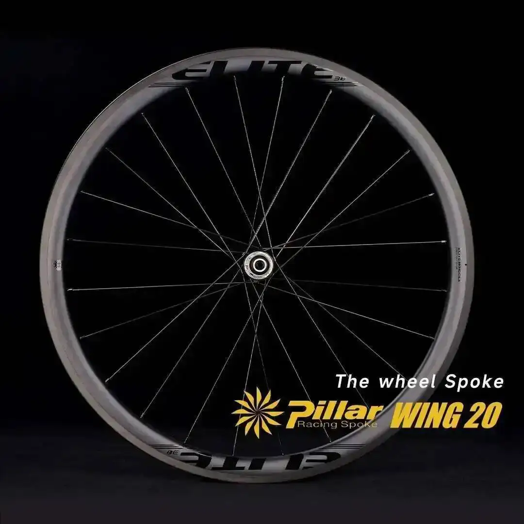 ELITEWHEELS 700C Road Bike Tubeless Wheelset Carbon Fiber Bicycle Wheel Bitex Straight Pull Hub For Clmbing 1282g Only