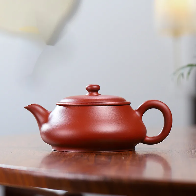 Yixing Raw Ore Purple Sand Pot Pure Handmade Teapot Household Kung Fu Tea Set Dahongpao Ming Stove Pot