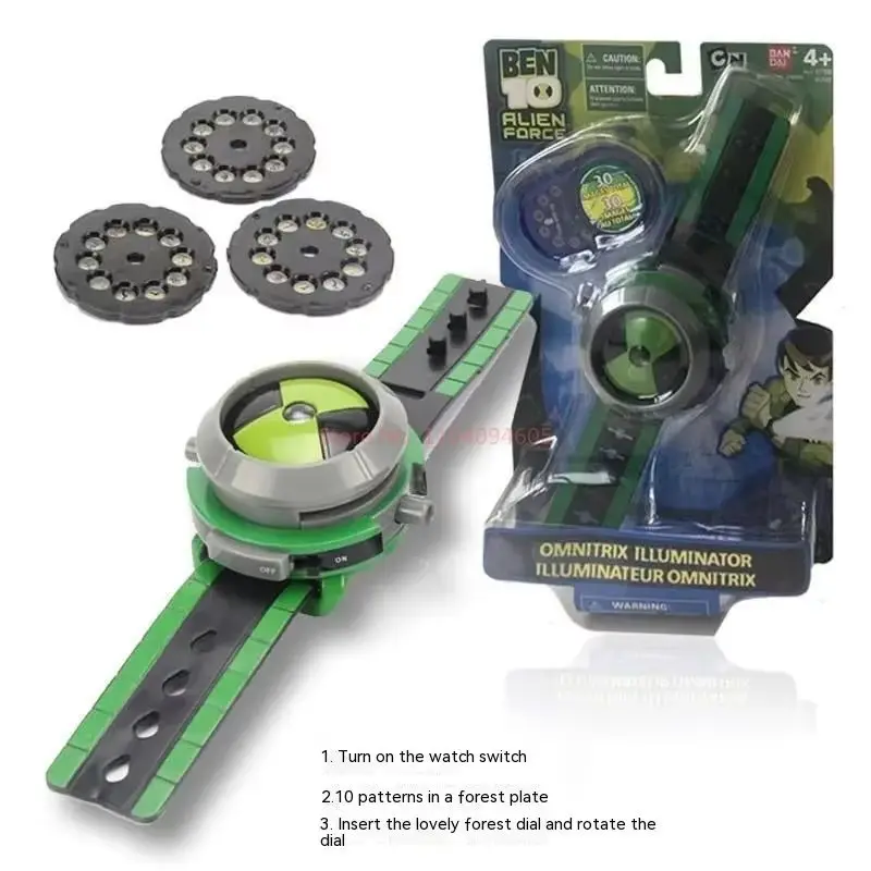 Ben10 Omnitrix Watch Japan Projector Watch Dai Watches Action Figure Toy Style Doll Model Toy Gift For Children