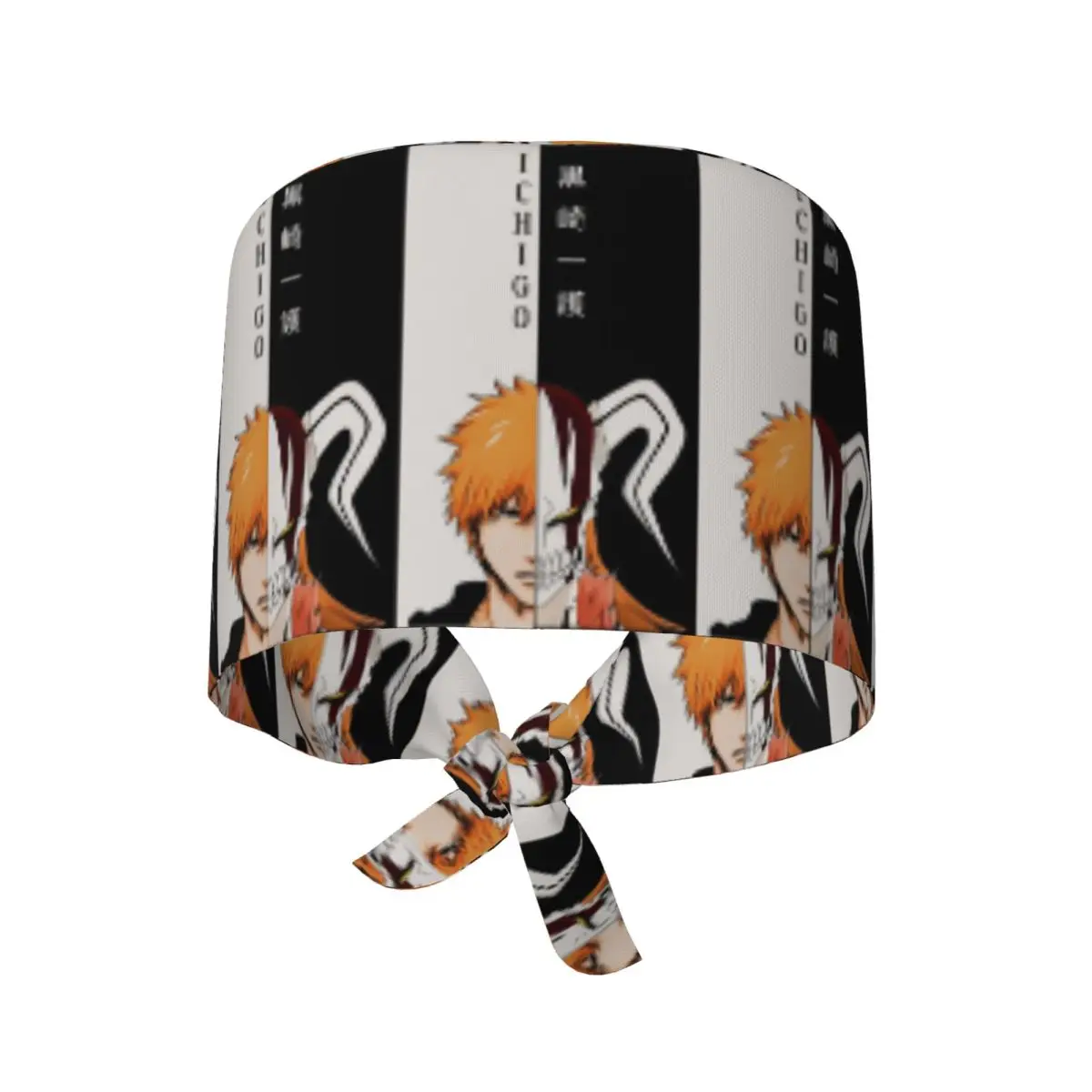 Ichigo Kurosaki Anime Bleach Scrub Hat Doctor Working Surgical Cap Men Women Adjustable Nursing Caps for Dentist