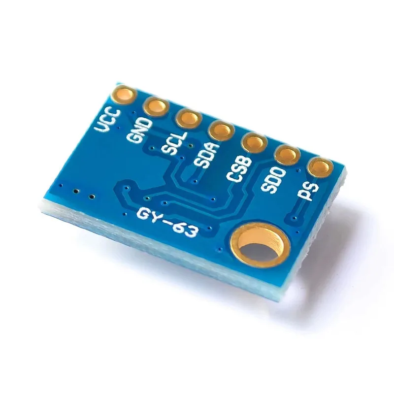 GY-63 MS5611-01BA03 Digital Barometric Pressure Sensor Module, High-Accuracy Altitude Meter, I2C/SPI Interface, 3-5V