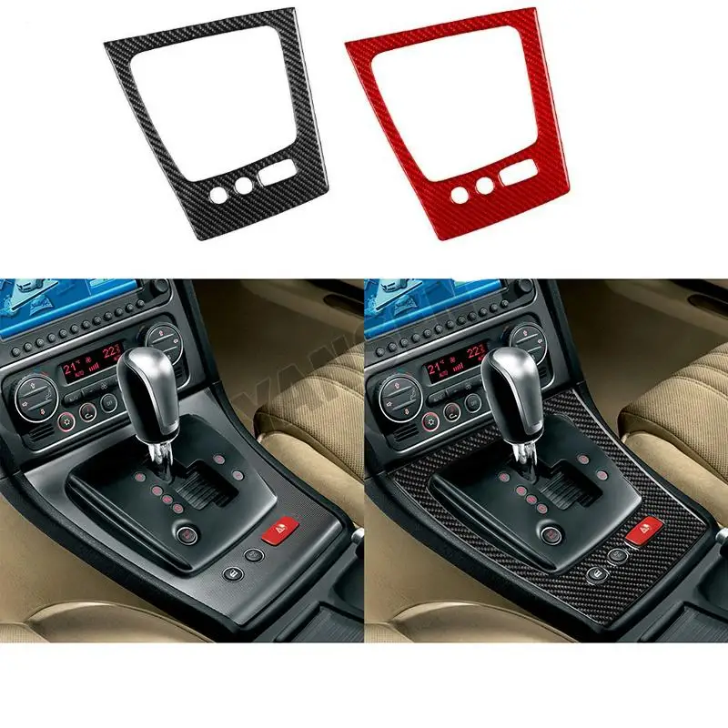 

Car Automatic Car Gear Shift Frame Panel Carbon FiBer Sticker For Alfa Romeo 159 2005 2006 2007 2008 2009 2010 2011 Accessories