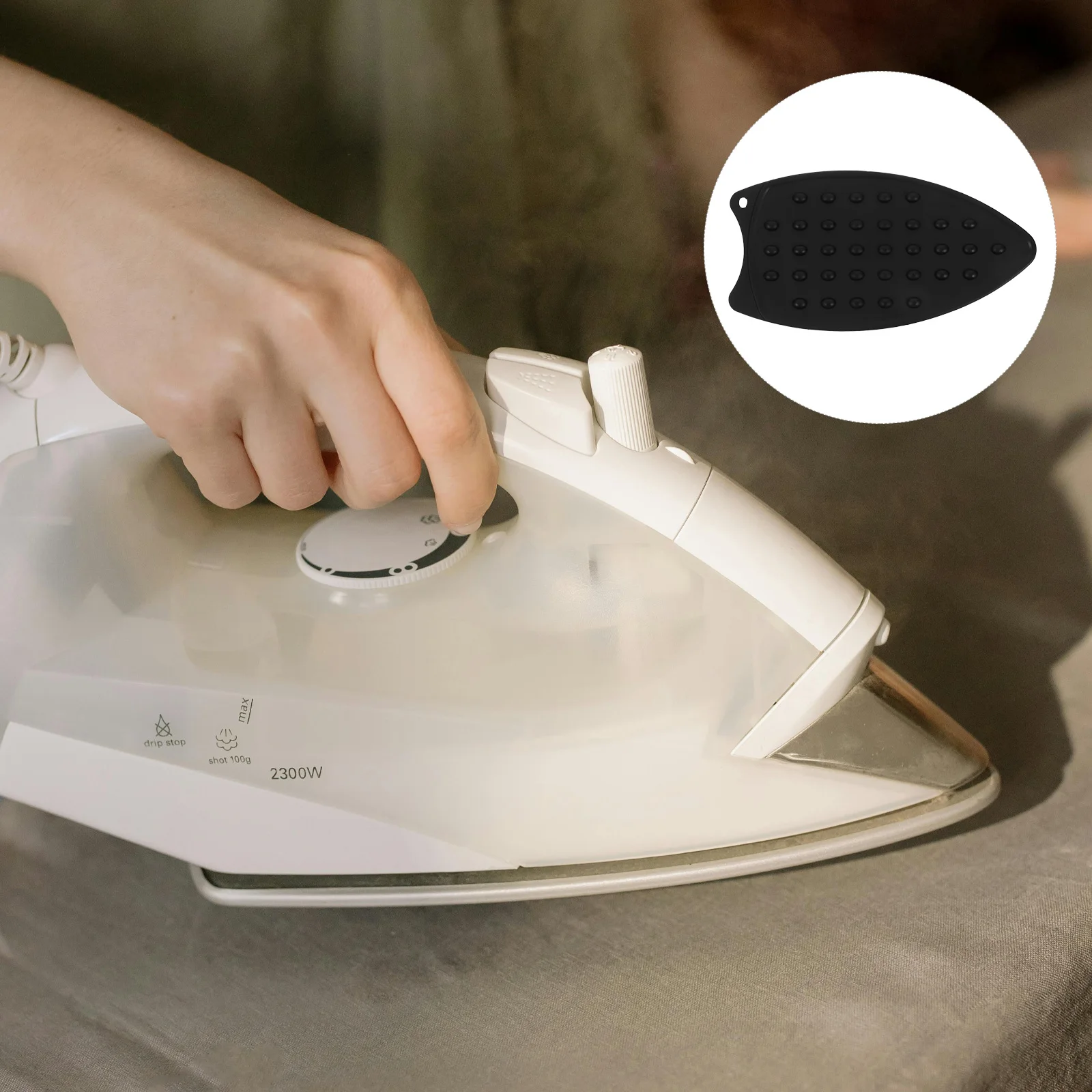 

Silicone Board Mat Heat Resistant Non-Slip Iron Rest Pad Folding Compact Design Portable Ironing Mat For Home Travel Use