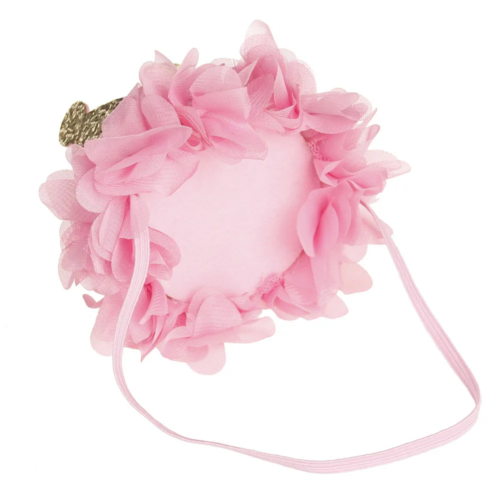 New Princess Baby Girl 1st Birthday Party Flower Crown Party Headband Hairband