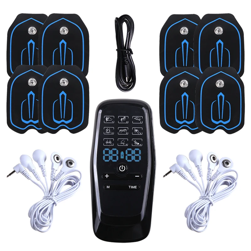 

Цифровой EMS стимулятор мышц Импульсная акупунктура Расслабляющий обезболивающий массажер для тела для домашнего использования - терапевтический EMS-стимулятор