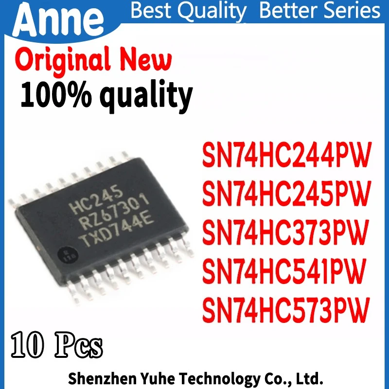 (10piece)100% New SN74HC244PW HC244 SN74HC245PW HC245 SN74HC373PW HC373 SN74HC541PW HC541 SN74HC573PW HC573 TSSOP20