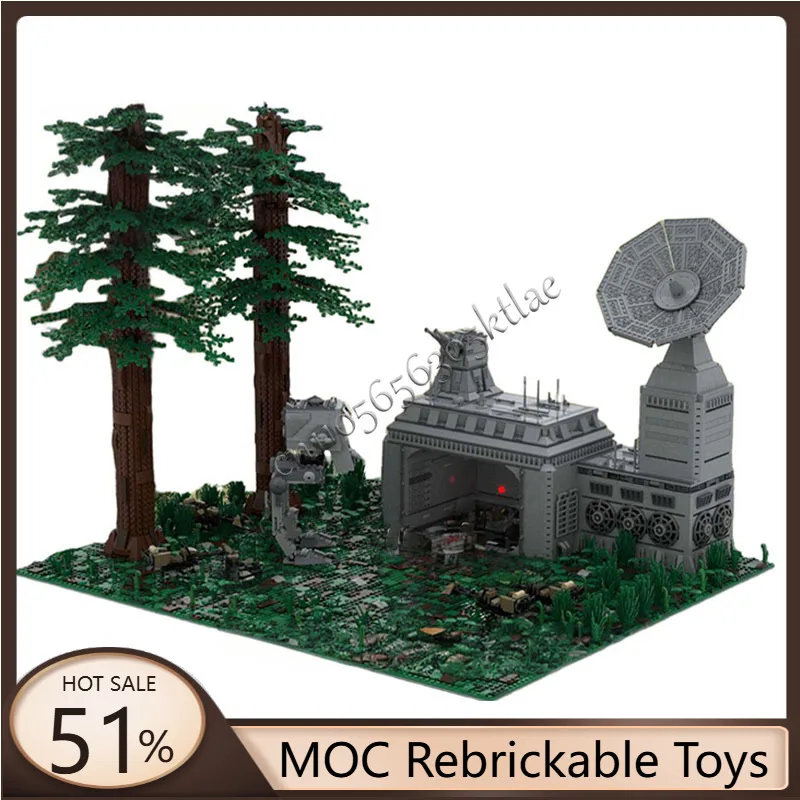 

NEW 5861 PCS MOC Star Battle Battle Model ON Scarif 3D Construction Creative Children Set Building Brick Toy Birthday Gift Block