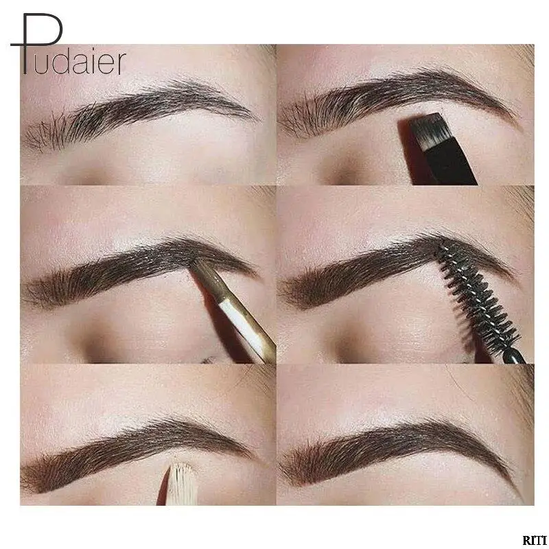 PUDA16-Crème coiffante pour les sourcils longue durée, imperméable, anti-transpiration, sans floraison, kits de rehausseurs de sourcils, gel