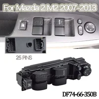 DF74-66-350B para Mazda 2 M2 2007-2013 puerta delantera izquierda del conductor ventana eléctrica interruptor principal botón elevador de vidrio DF74-66-350