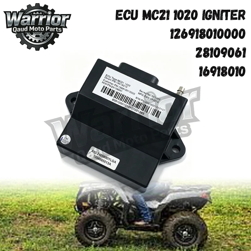 ECU MC21 1020 IGNITER/28109061 16918010 126918010000,FOR ATV250/300 4WD CECTEK KINGKOBRA 550,QUAD PARTS