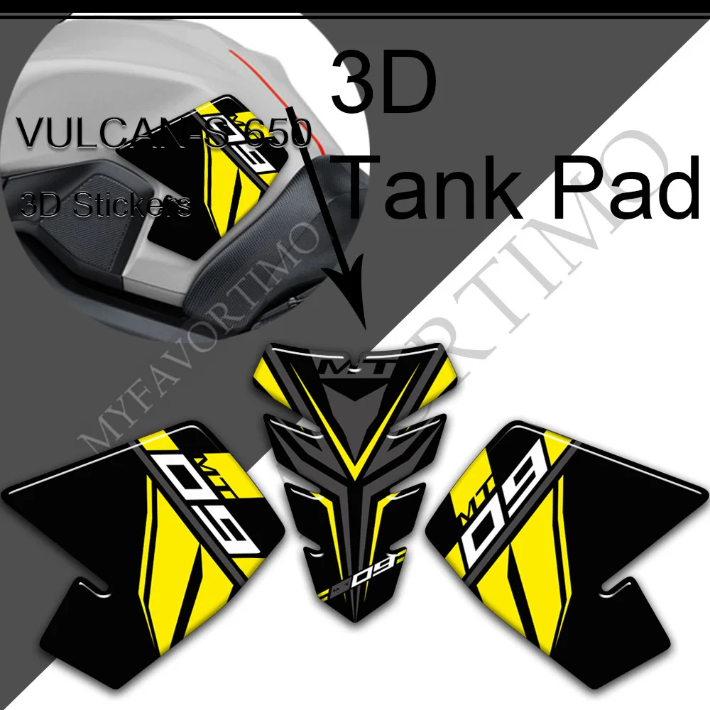 

Защитные наклейки на бак, обтекатель мотоцикла, наклейка на колено, крыло для Yamaha MT09 MT FZ 09 2016-2021