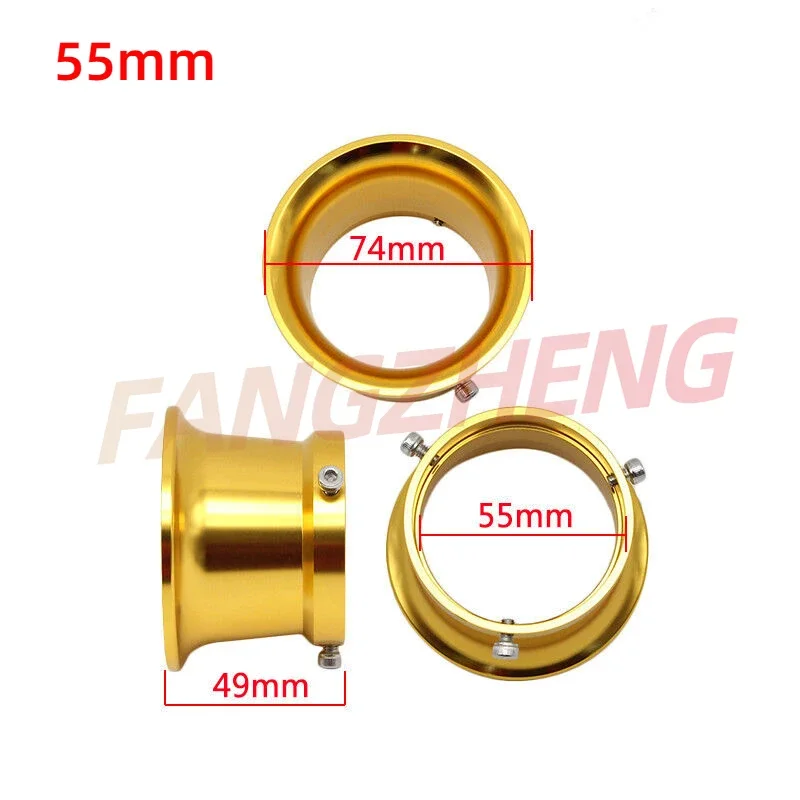 50/55mm Motorcycle Modified Carburetor Air Filter Cup For Keihin OKO KOSO PWK21/24/26/28/30/32/34 PE CVK28/30 Wind Cup Horn Cup