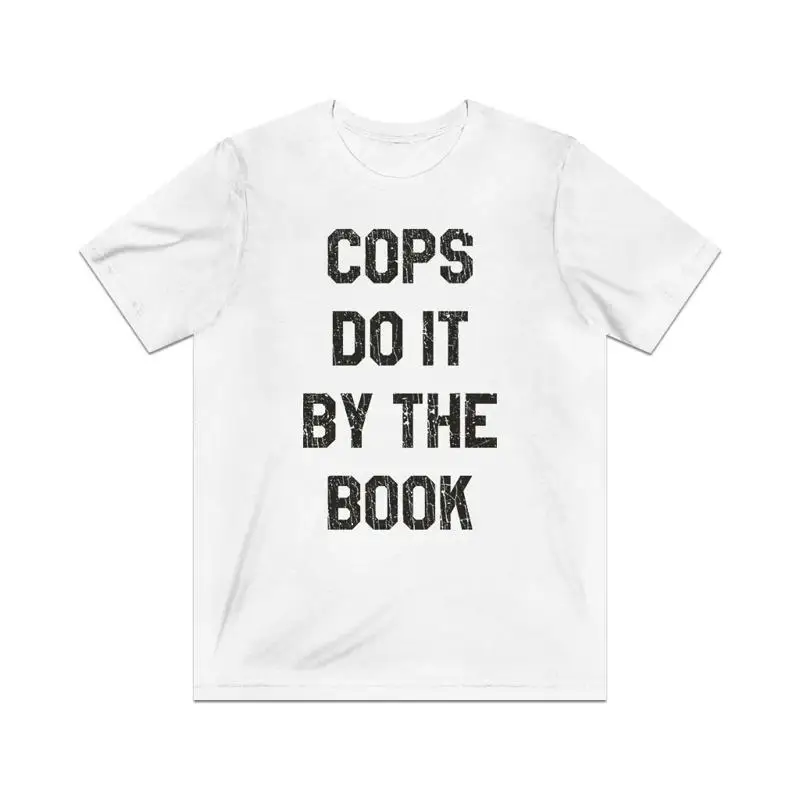 

Винтажная мужская футболка Cops Do It By The Book 1988.