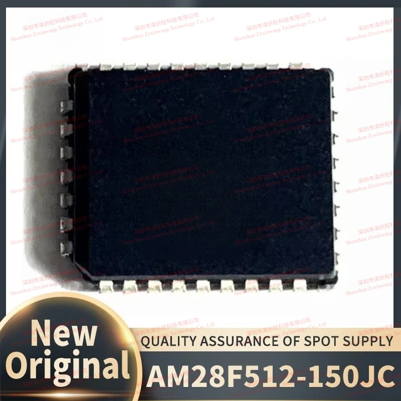 (10Pcs/Lot) 100% New Original AM28F512-150JC AM28F512 28F512 PLCC32 Chipset