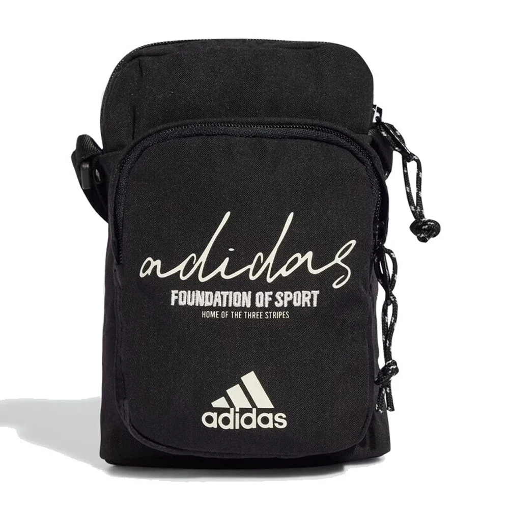 

Adidas Lifestyle Line Black Small Shoulder Bag Stylish Multi Pocket For Youth Casual Outings And Streetwear Looks