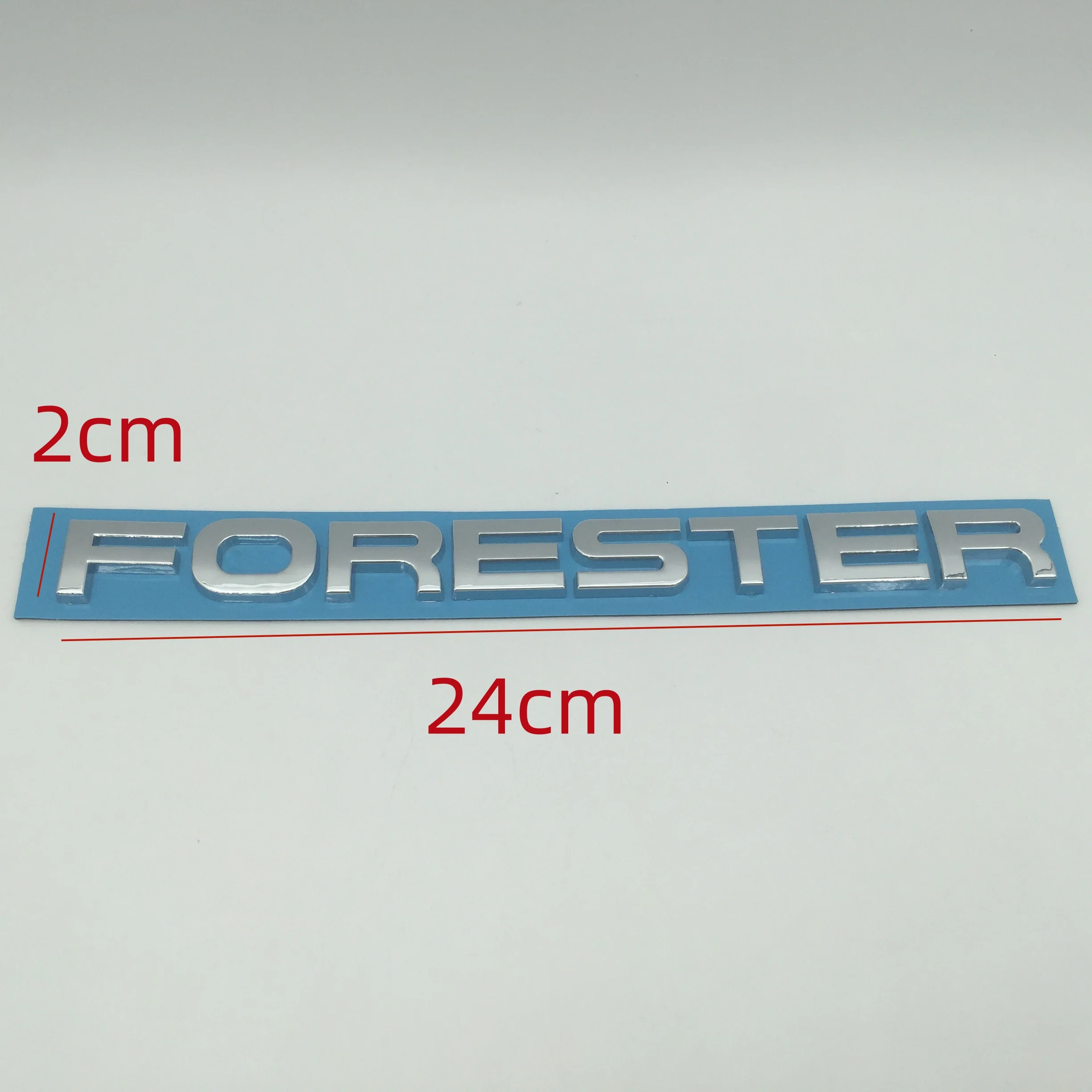 1pcs ABS for FORESTER car letters Fender Side emblem rear Trunk badge sticker Decal Styling Accessories