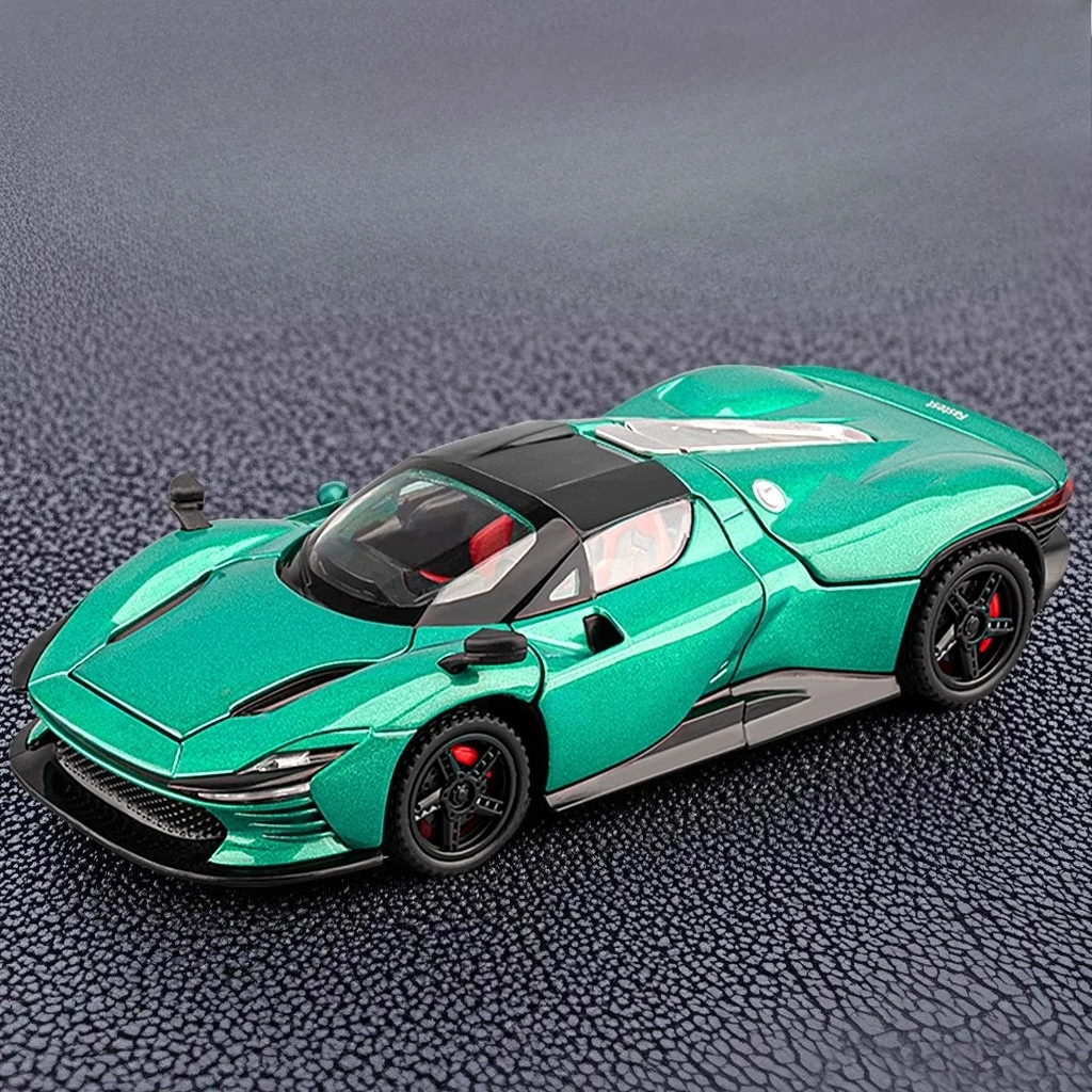 

1:32 SP3 Alloy Sports Car Model Diecasts Metal Racing Vehicles Car Model Simulation Sound Light Collection Kids Toy Gift