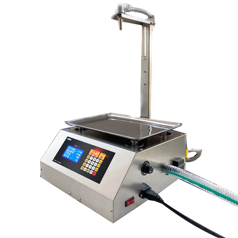 CNC Quantitative Filling Machine HD1700 Weighing Type Automatic Liquid Filling Machine 220V/110V Viscous Liquid Filling Machine