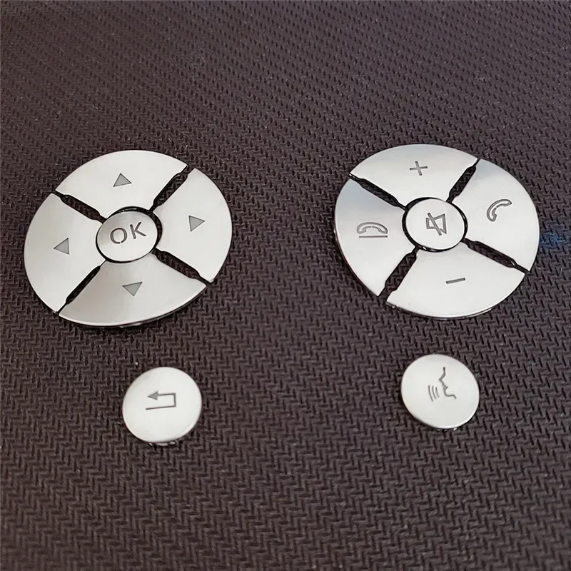 

For Mercedes Benz old model C-Class W204 E-Class W212 GLK S-Class interior modification steering wheel button stickers