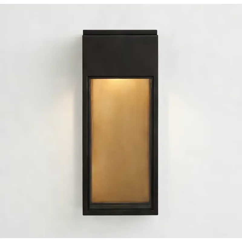 Lighting American Vintage Industrial Sconce Modern Led Light Black Outdoor Wall Lamp